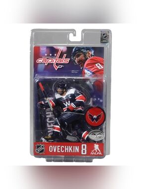 Washington Capitals McFarlane NHL Platinum Edition Alex Ovechkin Figure 